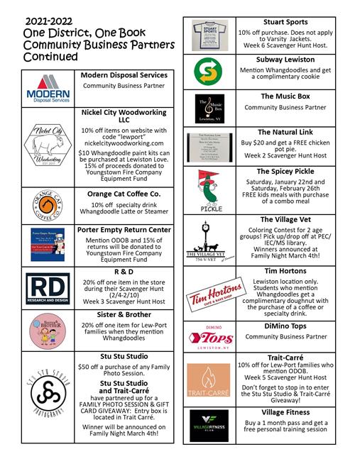 ODOB Community Business Partners